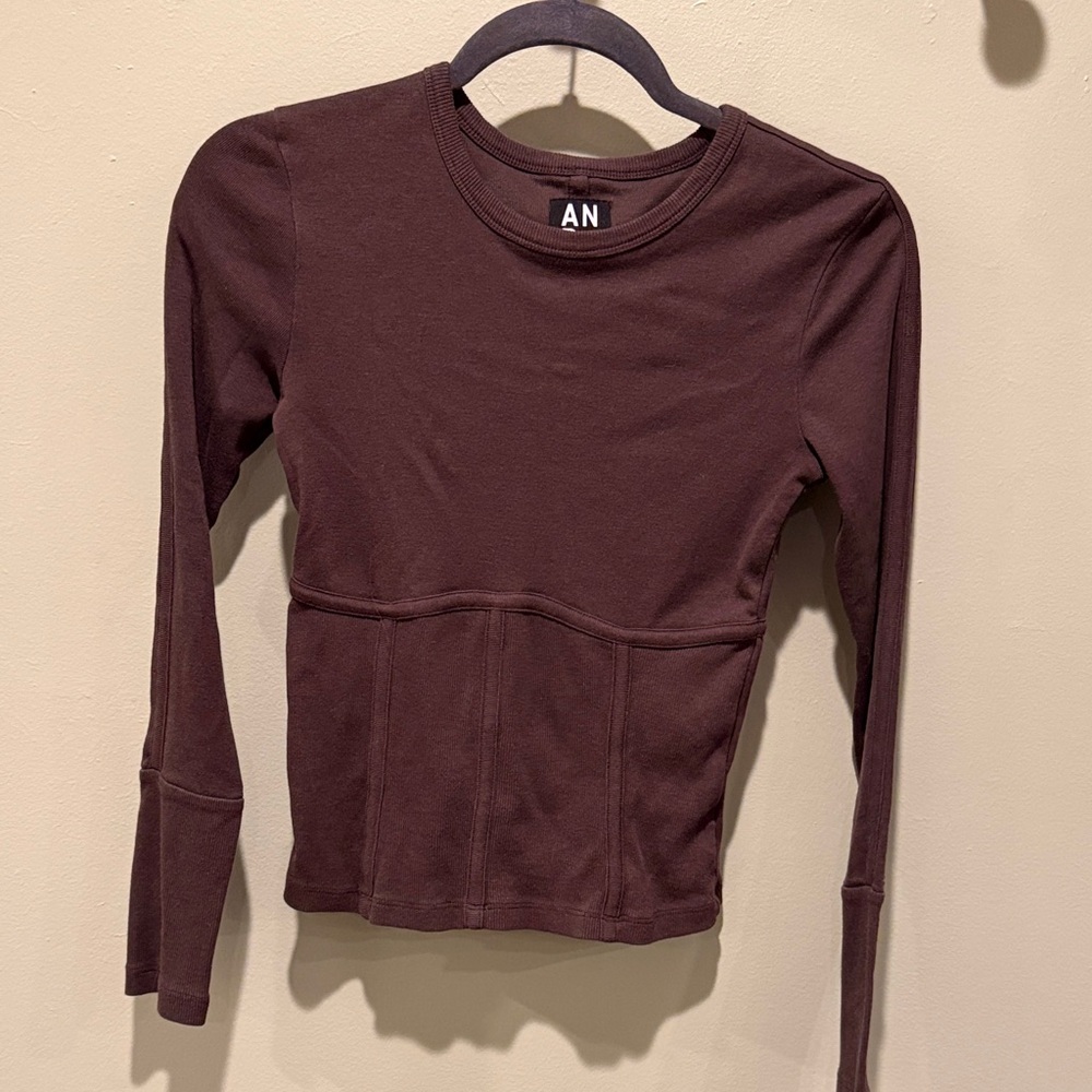 Alp N Rock Chocolate Long Sleeve Top